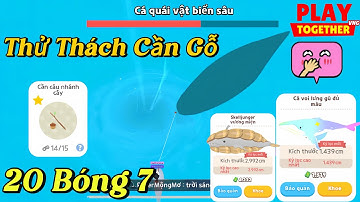 Play Together | Mình Đã Thử Thách Câu 20 Bóng 7 Bằng Cần Câu Gỗ Và Cái Kết..