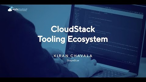 CloudStack Tooling Ecosystem | CloudStack India User Group 2024