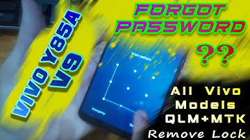 vivo Y85A, V9, Pattern and FRP unlock one click | Final security patch | Beautiful explanation