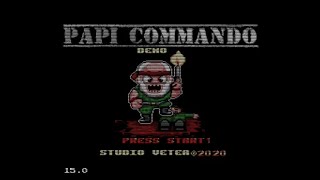 PAPI COMMANDO =+ SEGA MASTER SYSTEM += FULL DEMO GAME