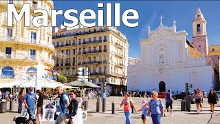 Marseille 4K  Walking Tour with Captions