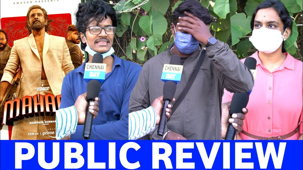 Aiyoo Mudila 😵 | Mahaan movie review | mahaan public review | vikram, Dhruv, | chennai day !!