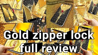 Gold zipper lock full review, Gold lock kya hai aur gold zipper lock Ko mobile mein Kaise lagaen screenshot 4