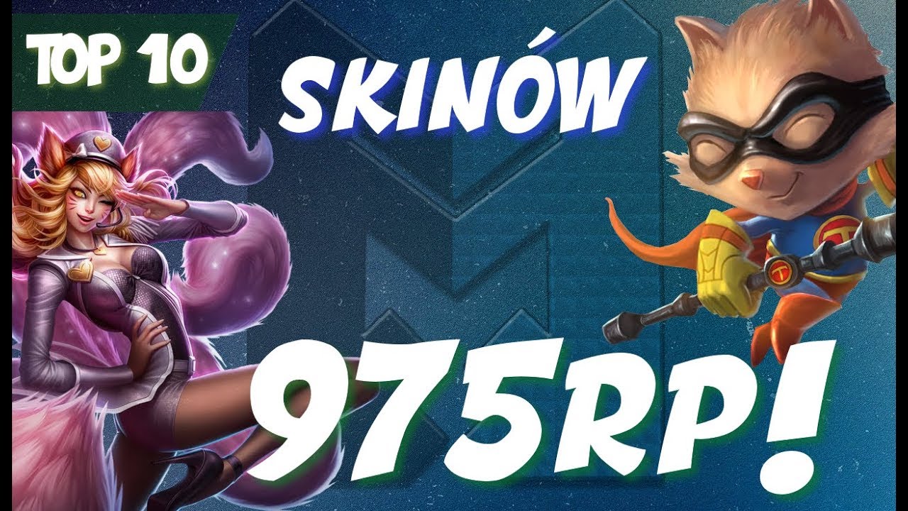 TOP 10 Skinów za 975 RP!