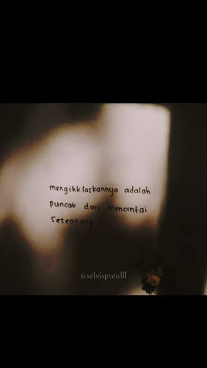 Story WA Sedih - jangan menangis lagi