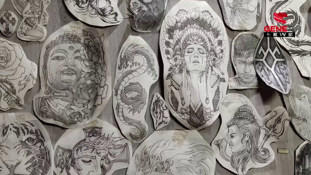 thunder world tattoos story - YouTube