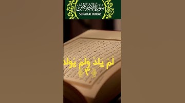 Surat Ikhlas: Saleh Ahmed Saleh from  Sudan سورة الإخلاص:  صالح أحمد صالح من جمهورية السودان