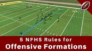 5 Rules for High School Football Formations Every Coach Must Know | Joe Daniel Football