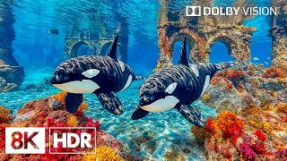Serene Deep Ocean Creatures in 8K HDR | Dolby Vision™ screenshot 3
