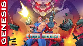 Cyber Mission - New Sega Genesis / Mega Drive Game (Demo)