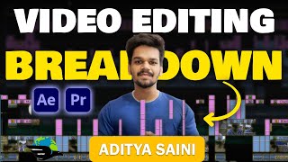 ​@theadityasaini Video Editing Breakdown | How to Create Videos like Aditya Saini | EZEdit