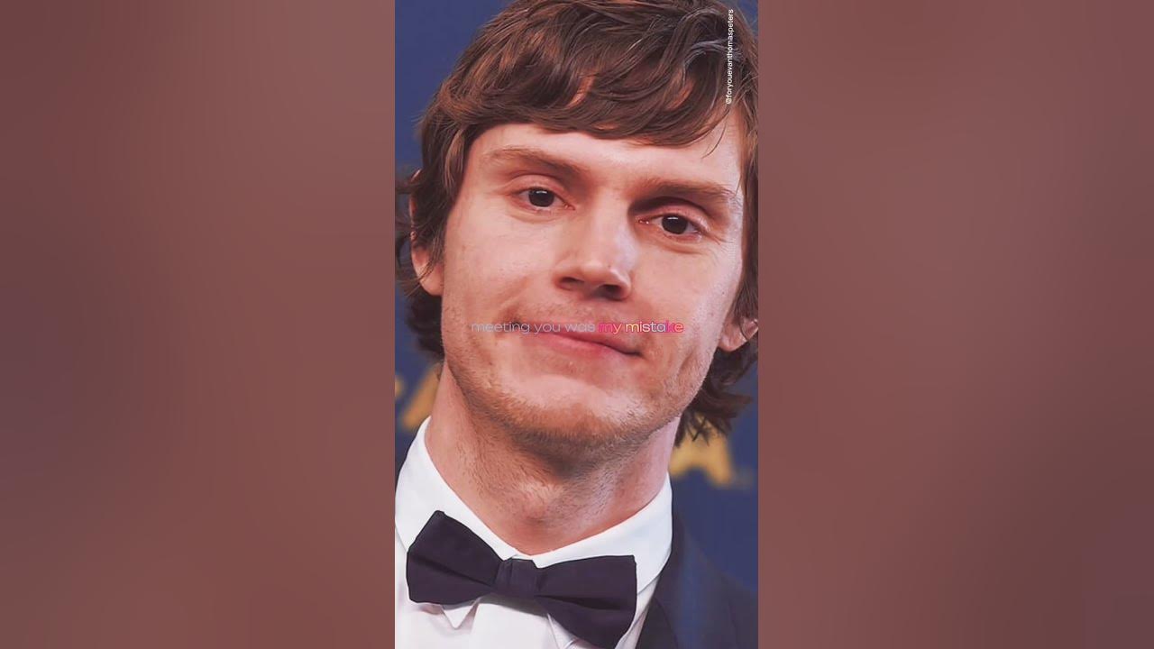 EVAN PETERS 2023💞 #evanpeters #evanpeterslatinoamerica #cadaquesong #belanova #evanmarryme