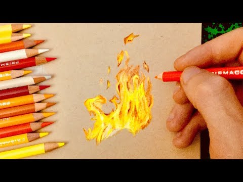 Vidéo: Comment Dessiner Une Flamme