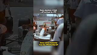 Mesmo com falhas, Senna resiste… até o limite. GP do Brasil, 1992. #F1 #Senna #McLaren #Interlagos
