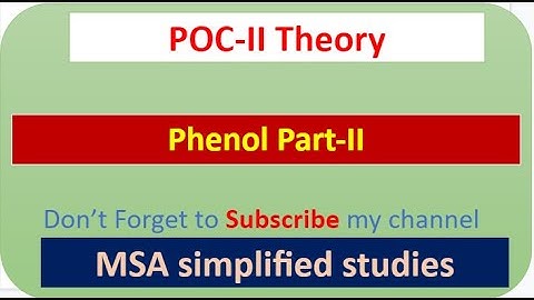 Phenol Structure & Uses of Phenol | Cresol | Resorcinol | Napthol