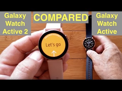 Samsung Galaxy Watch Active 2 (FitBit Competitor) Smartwatch: Unboxing & Comparison Review