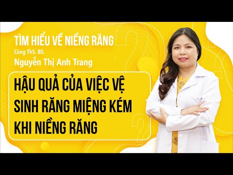 cách vệ sinh răng miệng khi niềng răng tại Kemtrinam.vn