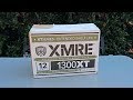 Testing XMRE (Meal Ready to Eat) Military MRE Taste Test