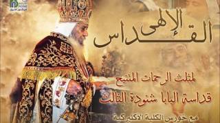 القداس الالهى لمثلث الرحمات المتنيح البابا شنودة الثالث | The holy liturgy of Pope shenouda III