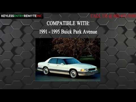 How To Replace Buick Park Avenue Key Fob Battery 1991 1992 1993 1994 1995