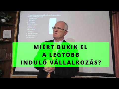 Videó: Miért bukik el sok vállalkozó?