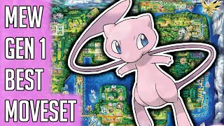 Mew Gen 1 Best Moveset - Mew Best Moveset Moves Pokemon Red Blue Yellow Version Guide screenshot 3