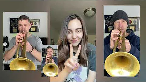9 trumpets!& Natalie Layne