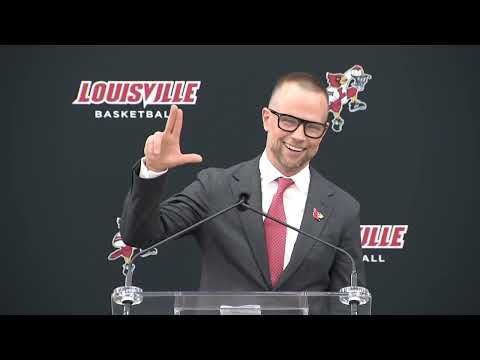 New Louisville Men's Basketball Head Coach Pat Kelsey Introductory Press Conference