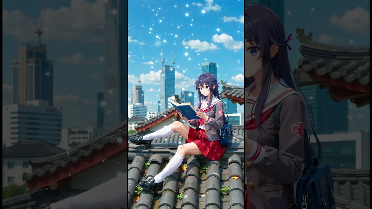 school girl #ai #aiart #cute #fun #school #girl #animation #stablediffusion