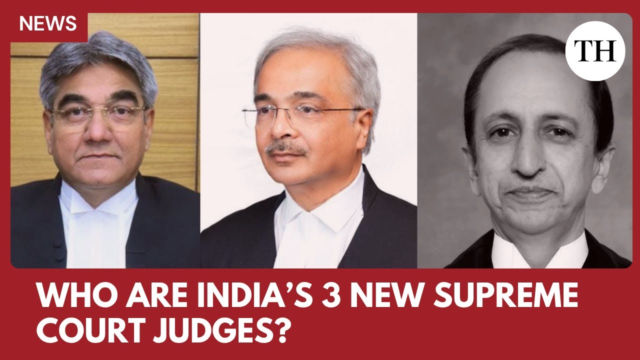 SC hits full strength: three new judges sworn into Supreme Court - YouTube