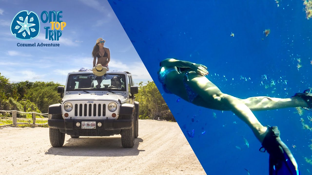 cozumel's jeep and snorkel combo tour