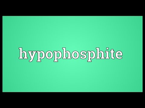 Header of hypophosphite