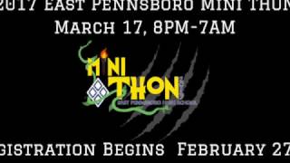 2017 East Pennsboro High School Mini THON Promo Video