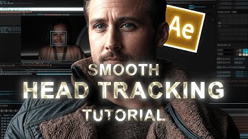 how to make SMOOTH HEAD TRACKING - after effects tutrorial