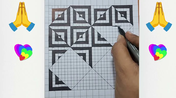 Zentangle Art for beginners/ Illusion art/ Simple zentangle Art #zentangleart #illusionart #shorts