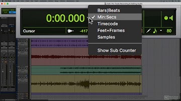 Pro Tools 103: Recording  Editing Audio Video - 3. Edit Window Toolbar  Menus