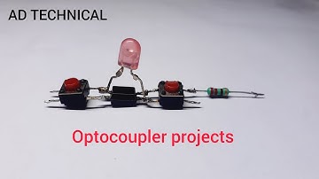How to make a amazing ON/OFF switch using pc817 optocoupler #viral #youtubevideos