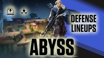 BEST Sova Lineups on Abyss (Defense)