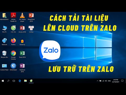 Hướng dẫn tải Tài Liệu lên Cloud trên Zalo – Lưu trữ tài liệu trên Zalo