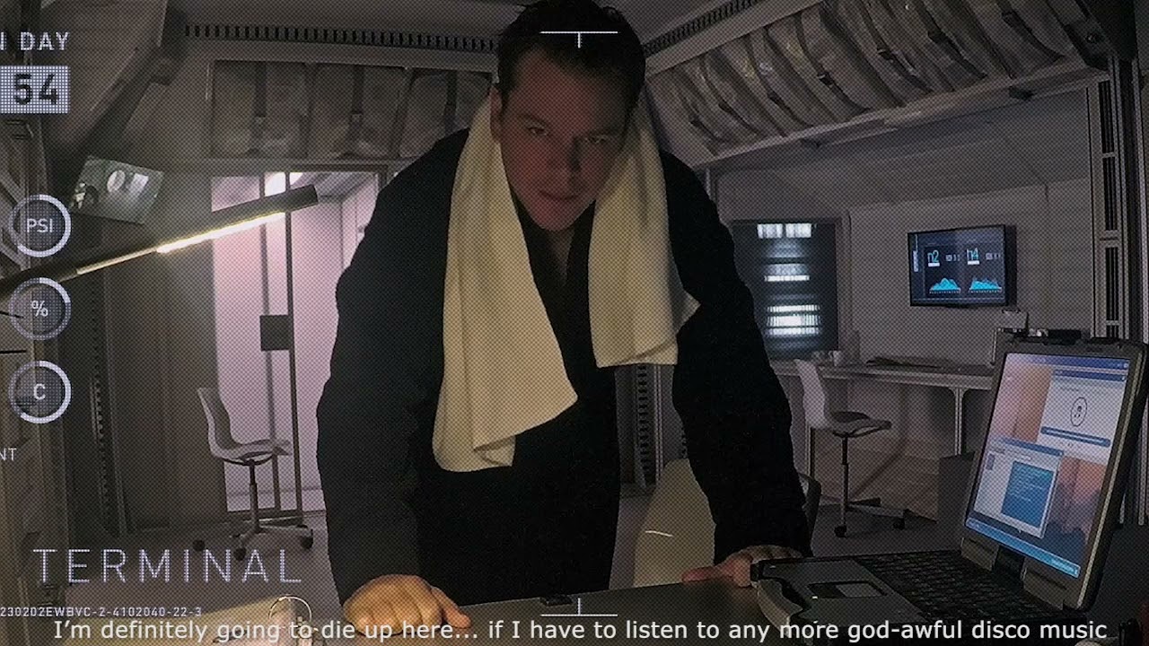 The Martian - I'm going to die if I have to listen to any more of this disco music