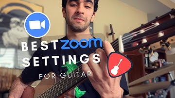 Pro audio you need for your zoom guitar lesson 🎸