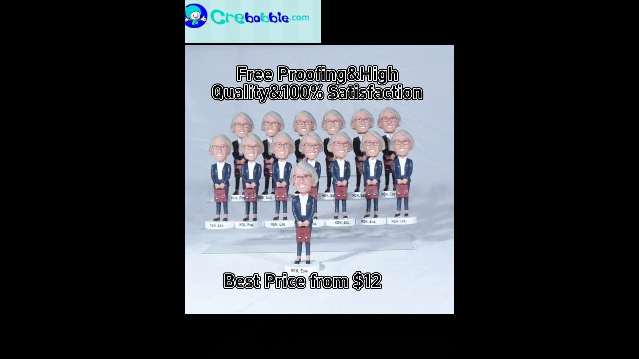 Bulk Custom Bobbleheads Bobblehead Wholesale Wholesome Giftforboss