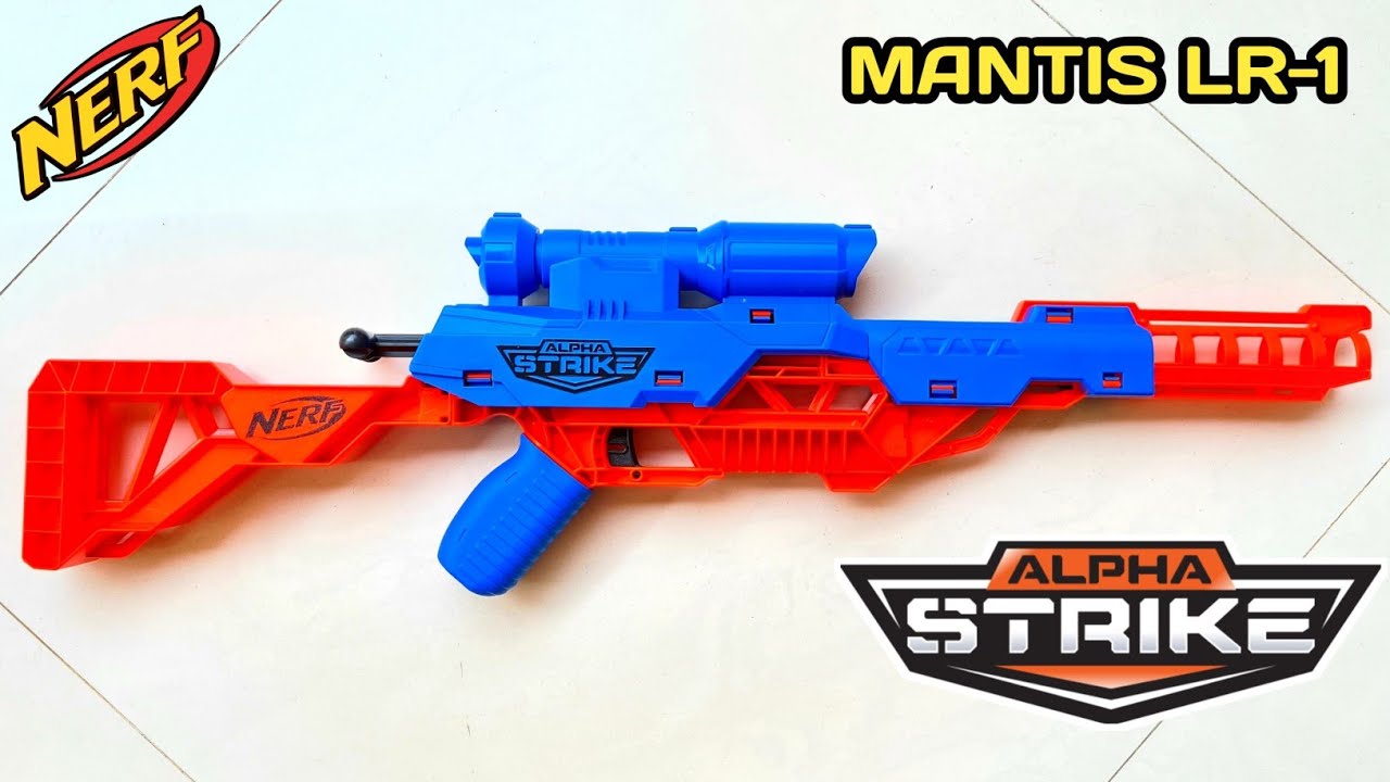 Pistolet Nerf avec viseur- Modèle Alpha Strike Mantis - Dès 8 ans – Monkey  Sip