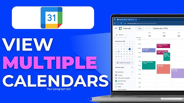 How to View Multiple Calendars Side by Side in Google Calendar
