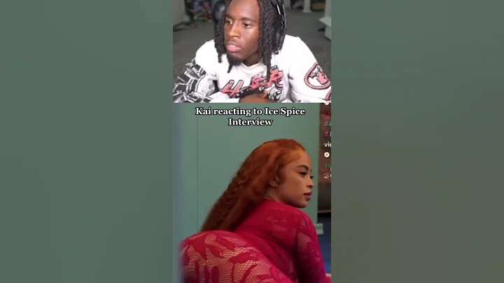 Kai Cenat Reacts To Ice Spice Interview #kaicenat #icespice