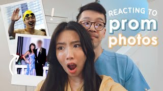 life unfiltered | reacting to our old PROM PHOTOS