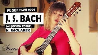 Katarzyna Smolarek plays Fugue BWV 1001 by J. S. Bach on a 2011 Jochen Rothel chords