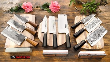 🔴Báo Giá Ngày 02/6🔴3 Bộ Dao CAO CẤP Giá RẺ GIẬT MÌNH - Hàng Chuẩn Của HTX Dao Phúc Sen