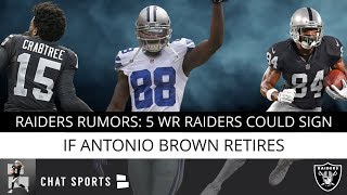 .the latest raiders rumors are around antonio brown because he isn’t
allowed to wear a helmet that is now banned by the nfl. teams allow
their players t...