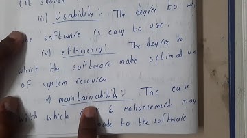 5.26 ISO 9126 Software quality factors